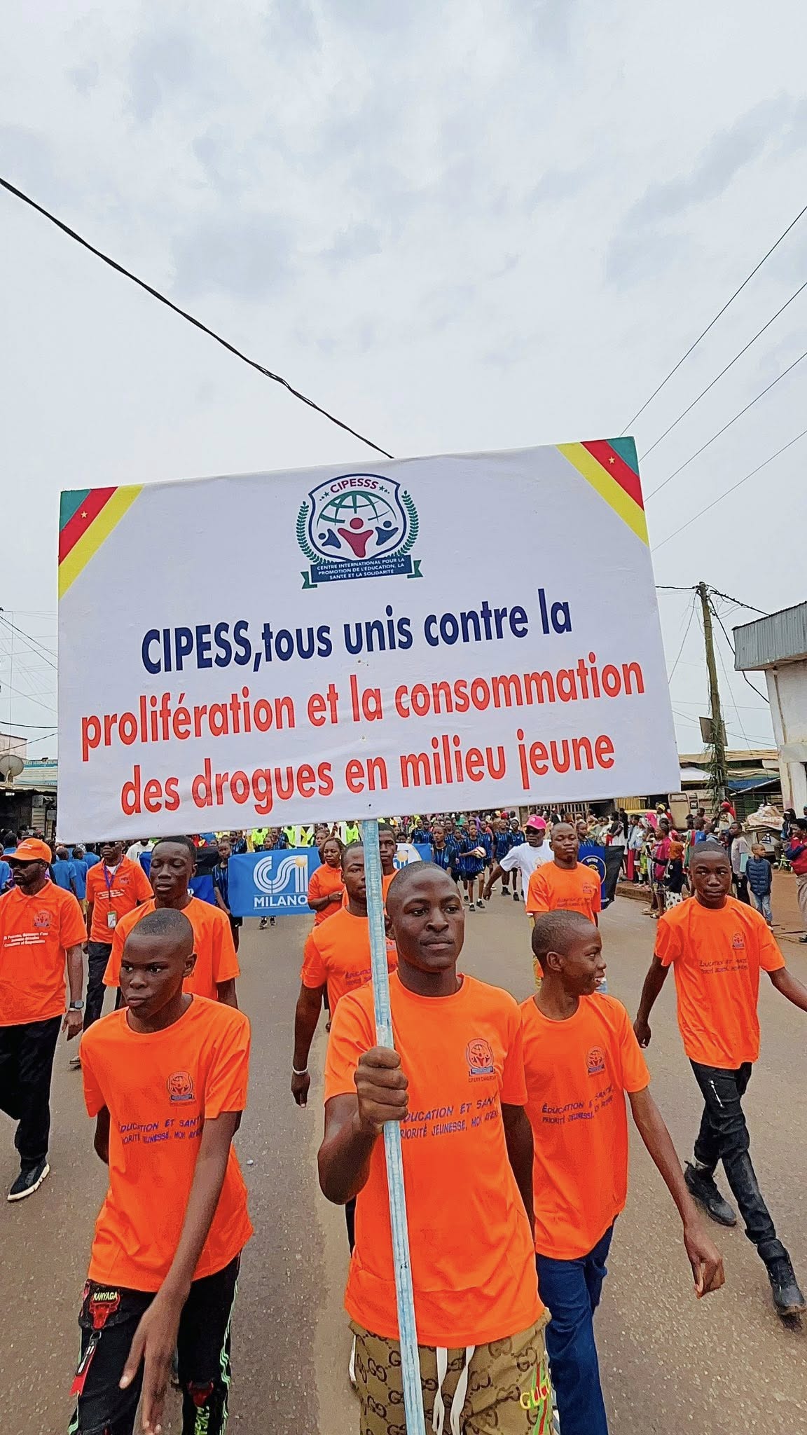 Bannière CIPESS — Unis contre la drogue